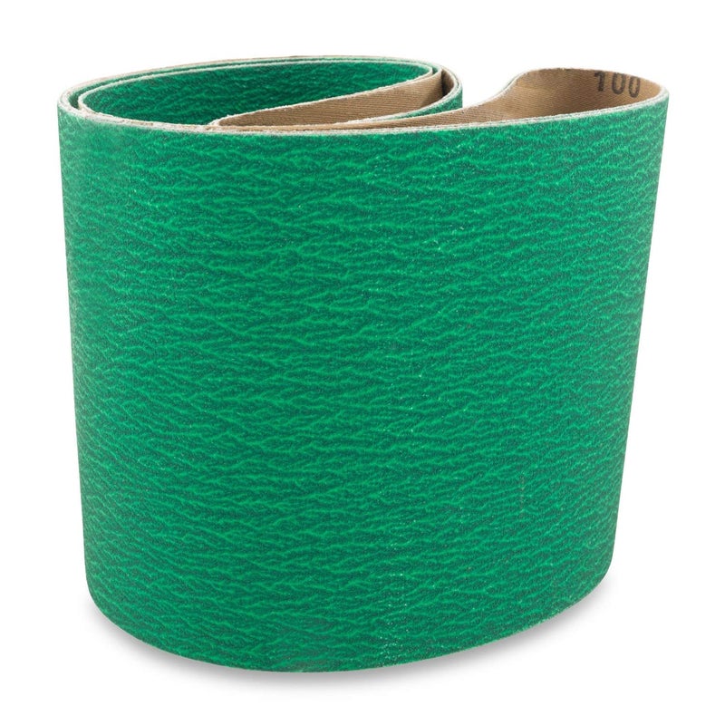 Red Label Abrasives أحزمة صنفرة زركونيا 40 حبيبة لقطع المعادن 6 × 48 بوصة من ريد ليبل، عبوة 2 - Image 2